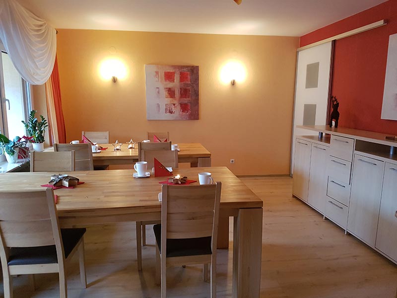Haus Am Kastanienwald Frühstückzimmer